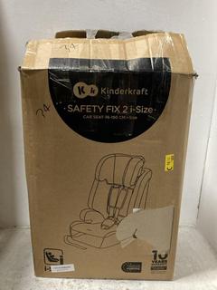 Lot 469  
            Chesterfield SR47 - Parcel Delivery Only 

                
KINDERKRAFT SAFETY FIX I-SIZE 76-150CM CAR SEAT. (LOCATION: G2)