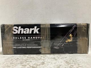 Lot 489  
            Chesterfield SR47 - Parcel Delivery Only 

                
SHARK CORDLESS HANDVAC PET MODEL. (LOCATION: G3)