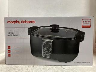 Lot 492  
            Chesterfield SR47 - Parcel Delivery Only 

                
MORPHY RICHARDS 6.6L MULTI-COOKER. (LOCATION: G3)