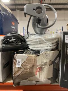 Lot 506  
            Chesterfield SR47 - Parcel Delivery Only 

                
RUSSELL HOBBS CENTAUR 2 IN 1 STICK VACUUM TO INCLUDE SHARK STEAM & CRUB MOP. (LOC...