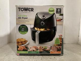 Lot 511  
            Chesterfield SR47 - Parcel Delivery Only 

                
TOWER 1.3L AIR FRYER. (LOCATION: G4)