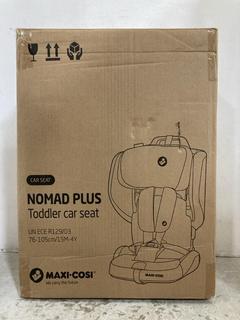Lot 521  
            Chesterfield SR47 - Parcel Delivery Only 

                
MAXI-COSI NOMAD PLUS TODDLER CAR SEAT 76-105CM. (LOCATION: G4)