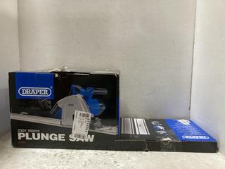 Lot 531  
            Chesterfield SR47 - Parcel Delivery Only 

                
DRAPER 230V 165M PLUNGE SAW. (LOCATION: G5)