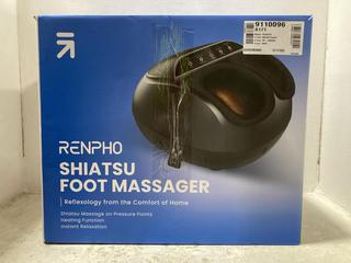 Lot 544  
            Chesterfield SR47 - Parcel Delivery Only 

                
RENPHO SHIATSU FOOT MASSAGER. (LOCATION: G5)
