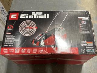 Lot 550  
            Chesterfield SR47 - Parcel Delivery Only 

                
EINHELL EXPERT CORDLESS LAWN MOWER. (LOCATION: G5)