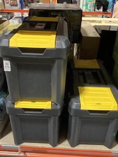 Lot 570  
            Chesterfield SR47 - Parcel Delivery Only 

                
3 X STANLEY TOOL BOXES. (LOCATION: G6)