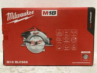 Lot 591  
            Chesterfield SR47 - Parcel Delivery Only 

                
MILWAUKEE M18 BLCSS66 CIRCULAR SAW ORIGINAL RRP-£200 (LOCATION: G7)