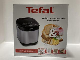 Lot 602  
            Chesterfield SR47 - Parcel Delivery Only 

                
TEFAL PAIN & DELICES BREAD MAKER. (LOCATION: G7)
