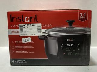 Lot 611  
            Chesterfield SR47 - Parcel Delivery Only 

                
INSTANT 7.1L SUPERIOR SLOW COOKER (LOCATION: G7)