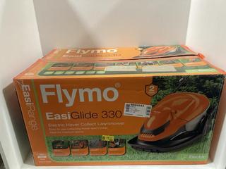 Lot 622  
            Chesterfield SR47 - Parcel Delivery Only 

                
FLYMO EASIGLIDE 330 ELECTRIC HOVER LAWNMOWER ORIGINAL RRP £104 (LOCATION: G8)