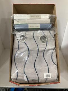 Lot 635  
            Chesterfield SR47 - Parcel Delivery Only 

                
9 X ASSORTED JOHN LEWIS BEDDING/CURTAIN ITEMS TO INCLUDE JOHN LEWIS PAIR OF PICOT...