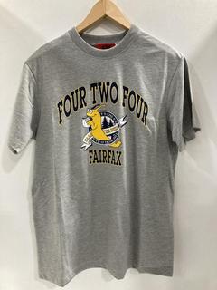 Lot 689  
            Chesterfield SR47 - Parcel Delivery Only 

                
424 FTF GREY TEE SIZE S ORIGINAL RRP £170. (LOCATION: G11)