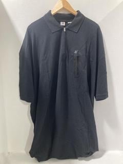 Lot 732  
            Chesterfield SR47 - Parcel Delivery Only 

                
RANDOM IDENTITIES OVERSIZED POLO IN BLACK SIZE M ORIGINAL RRP £205. (LOCATION: H1)