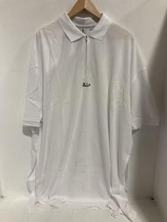 Lot 839  
            Chesterfield SR47 - Parcel Delivery Only 

                
RANDOM IDENTITIES OVERSIZED CUT POLO SHIRT IN WHITE SIZE S ORIGINAL RRP £205 (LOC...