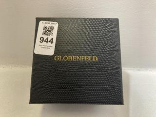 Lot 944  
            Chesterfield SR47 - Parcel Delivery Only 

                
GLOBENFELD ROMAN CHRONO RED WATCH - GF0014 (LOCATION: H6)