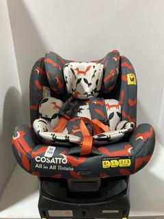 Lot 959  
            Chesterfield SR47 - Parcel Delivery Only 

                
COSATTO ALL IN ALL ROTATE CAR SEAT ORIGINAL RRP £200 (LOCATION: H6)