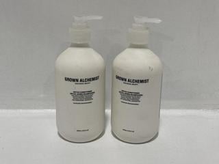 Lot 1010  
            Chesterfield SR46 - Parcel Delivery Only 

                
2 X GROWN ALCHEMIST DETOX CONDITIONER 500ML (LOCATION: H5)