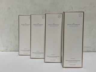 Lot 1052  
            Chesterfield SR46 - Parcel Delivery Only 

                
4 X RITUALS NAMASTE PURIFY VELVETY SMOOTH CLEANSING FOAM 125ML (LOCATION: I2)