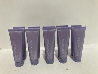 Lot 1187  
            Chesterfield SR46 - Parcel Delivery Only 
                
10 X KATE SOMERVILLE GOAT MILK MOISTURIZING CLEANSER 30ML (LOCATION: I3)