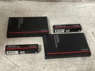 Lot 186  
            Chesterfield SR46 - Parcel Delivery Only 
                
4 X ASSORTED SHISEIDO BEAUTY PRODUCTS TO INCLUDE SHISEIDO SYNCHRO SKIN CORRECTING...
