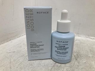 Lot 21  
            Chesterfield SR46 - Parcel Delivery Only 
                
2 X NUFACE IONIZED BOOSTER PROTECT + TIGHTEN SUPER ANTIOXIDANT BOOSTER SERUM 30ML...