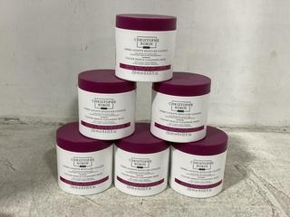 Lot 230  
            Chesterfield SR46 - Parcel Delivery Only 
                
6 X CHRISTOPHE ROBIN COLOUR SHIELD CLEANSING MASK 250ML - TOTAL LOT ORIGINAL RRP ...