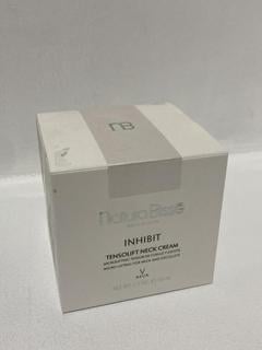 Lot 405  
            Chesterfield SR46 - Parcel Delivery Only 

                
NATURA BISSE INHIBIT TENSOLIFT NECK CREAM 50ML - TOTAL LOT ORIGINAL RRP £210 (LOC...