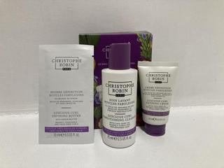 Lot 436  
            Chesterfield SR46 - Parcel Delivery Only 
                
12 X CHRISTOPHE ROBIN LUSCIOUS CURLS DUO SET - TOTAL LOT ORIGINAL RRP £144 (BBE M...