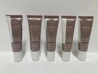 Lot 453  
            Chesterfield SR46 - Parcel Delivery Only 

                
20 X ESPA LIFT & FIRM INTENSIVE SERUM 10ML (LOCATION: G5)