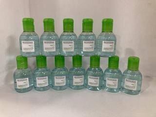 Lot 561  
            Chesterfield SR46 - Parcel Delivery Only 

                
12 X BIODERMA PURIFYING CLEANSING MICELLAR WATER 100ML ( BBE MAYBE EXPIRED ) (LOC...