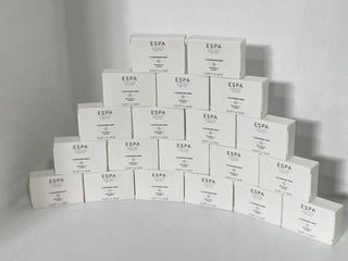Lot 668  
            Chesterfield SR46 - Parcel Delivery Only 
                
20 X ESPA BERGAMOT & JASMINE CLEANSING SOAP BAR 50G (LOCATION: H1)