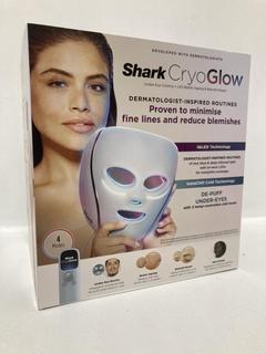 Lot 689  
            Chesterfield SR46 - Parcel Delivery Only 
                
SHARK CRYO GLOW UNDER EYE COOLING + LED AGEING & BLEMISH REPAIR FACE MASK - ORIGI...