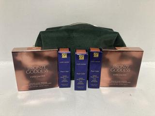 Lot 692  
            Chesterfield SR46 - Parcel Delivery Only 
                
5 X ASSORTED ESTEE LAUDER BEAUTY PRODUCTS TO INCLUDE ESTEE LAUDER BRONZE GODDESS ...