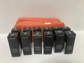 Lot 698  
            Chesterfield SR46 - Parcel Delivery Only 
                
12 X LANCOME ADVANCED CONCENTRATE YOUTH ACTIVATING SERUM 7ML - MAKEUP BAG INCLUDE...
