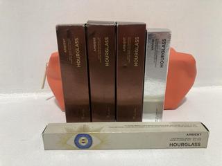 Lot 701  
            Chesterfield SR46 - Parcel Delivery Only 
                
5 X ASSORTED HOURGLASS BEAUTY PRODUCTS TO INCLUDE HOURGLASS VANISH FLASH HIGHLIGH...
