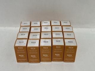 Lot 710  
            Chesterfield SR46 - Parcel Delivery Only 
                
20 X REN DAILY GLOW TONIC LOTION 15ML (LOCATION: G3)