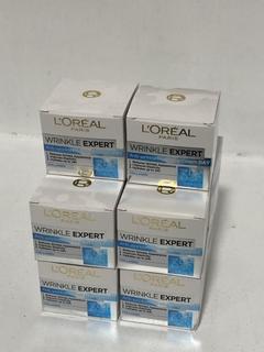 Lot 720  
            Chesterfield SR46 - Parcel Delivery Only 
                
10 X L'OREAL WRINKLE EXPERT 35+ COLLAGEN HYDRATING DAY CREAM 50ML (LOCATION: G1)