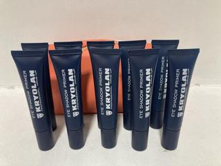 Lot 757  
            Chesterfield SR46 - Parcel Delivery Only 

                
10 X KRYOLAN EYE SHADOW PRIMER 15ML - MAKEUP BAG INCLUDED (LOCATION: H4)