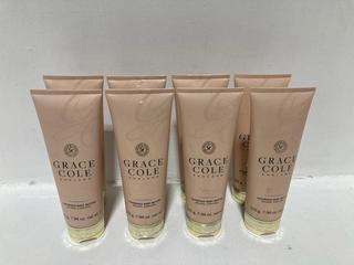 Lot 761  
            Chesterfield SR46 - Parcel Delivery Only 

                
8 X GRACE COLE GINGER LILY & MANDARIN LUXURIOUS BODY BUTTER 225G (LOCATION: H5 )