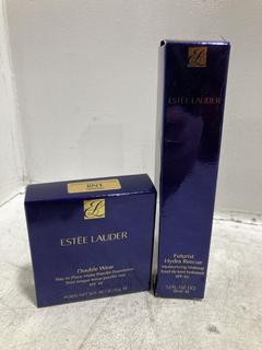 Lot 79  
            Chesterfield SR46 - Parcel Delivery Only 
                
ESTEE LAUDER FUTURIST HYDRA RESCUE IN SHADE 6C1 RICH COCOA TO INCLUDE ESTEE LAUDE...