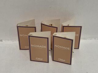 Lot 823  
            Chesterfield SR46 - Parcel Delivery Only 
                
QTY OF CHLOE NOMADE PERFUME 1.2ML (LOCATION: H3)