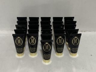 Lot 840  
            Chesterfield SR46 - Parcel Delivery Only 
                
26 X MOR MARSHMALLOW HAND & BODY WASH 20ML (LOCATION: H3)