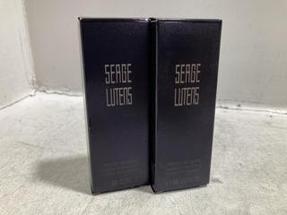 Lot 85  
            Chesterfield SR46 - Parcel Delivery Only 
                
2 X SERGE LUTENS EYE SHADOW TINT IN SHADE 4 - TOTAL LOT ORIGINAL RRP £116 (LOCATI...