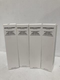 Lot 994  
            Chesterfield SR46 - Parcel Delivery Only 
                
4 X GROWN ALCHEMIST AGE-REPAIR INTENSIVE MOISTURISER 12ML (LOCATION: H5)