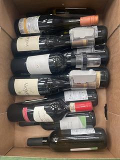 Lot 119  
            Chesterfield SR40 - Collection or Optional Delivery Available 

                
12 X ASSORTED BOTTLES OF WINE TO INCLUDE VACQUEYRAS, MEDICI RICCARDI AND CXV (LOC...