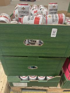 Lot 263  
            Chesterfield SR40 - Collection 

                
APPROX 120 X CANS OF FLAVOURED SOUTHERN COMFORT (LOCATION: SR39)(18+ ID MAY BE RE...