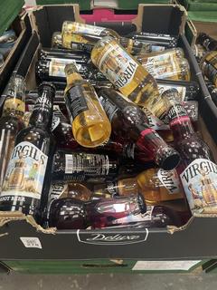 Lot 278  
            Chesterfield SR40 - Collection 

                
APPROX 60 X BOTTLES OF VIRGIL'S SOFT DRINKS TO INCLUDE VANILLA CREAM, BLACK CHERR...