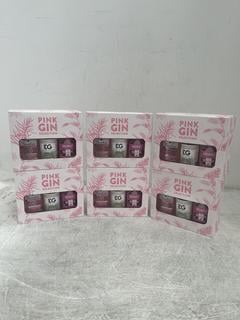 Lot 30  
            Chesterfield SR40 - Collection or Optional Delivery Available 
                
10 X PINK GIN GIFT SETS TO INCLUDE GORDON'S, EDINBURGH GIN DISTILLERY AND GREENAL...