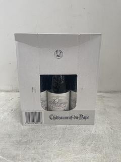 Lot 3  
            Chesterfield SR40 - Collection or Optional Delivery Available 
                
CASE OF 6 X BOTTLES OF LA LAUVIGNIERE CHATEAUNEUF-DU-PAPE 2022 750ML ABV 14.5% (L...