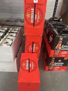 Lot 43  
            Chesterfield SR40 - Collection 
                
APPROX 70 X BOTTLES OF ESTRELLA DAMM LAGER (LOCATION: SR39)(18+ ID MAY BE REQUIRE...